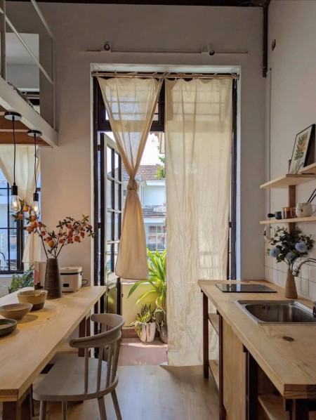 Cho thuê căn hộ duplex full nội thất ngay ngã tư Bảy Hiền, quận Tân Bình.