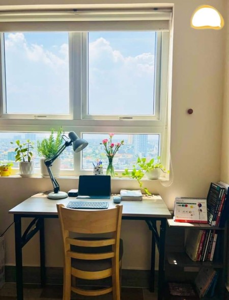 Cho thuê căn hộ 8X Đầm Sen. 45m2, 1 phòng ngủ, 1 vệ sinh, giá thuê 6tr/th.