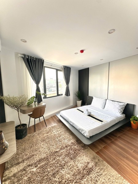 Căn hộ 1pn ban công máy giặt riêng full nội thất gần cv Hoàng Văn Thụ, sân bay Tân Sơn Nhất Tân Bình
