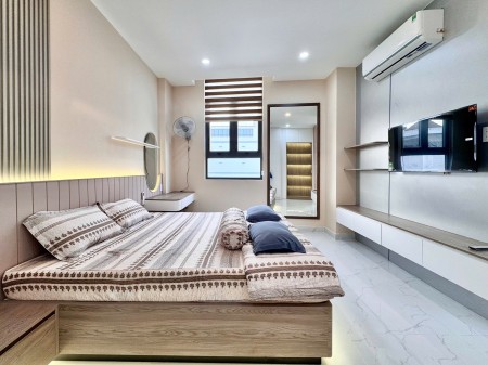 Căn hộ studio/1PN sang – Mới 100% – Thang máy – Ban công gần Công viên Lê Thị Riêng, tiện đi sân bay