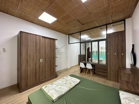 Cho Thuê Căn Hộ 1 Phòng Ngủ - Full Nội Thất - Tone Trầm ấm áp - Ngay Đài truyền Hình - Cầu Bason
