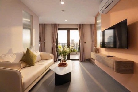 Cho thuê căn hộ 1 phòng ngủ full nội thất, máy giặt riêng Trần Hưng Đạo, Quận 1