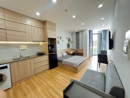 Cho thuê căn hộ studio full nội thất ở Tôn Đản quận 4