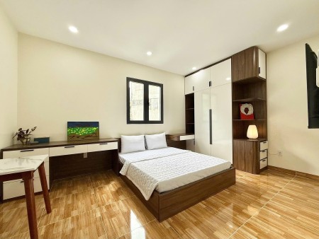 Cho thuê studio cửa sổ full nội thất ở Mai Thị Lựu Q1