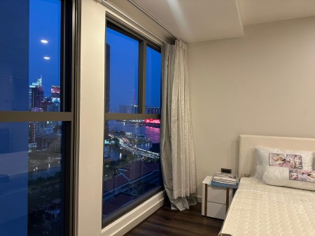 Cho thuê studio Saigon Royal – 42m², view Landmark & skyline