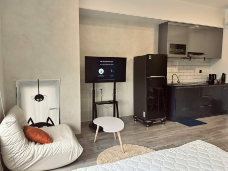 Trống sẵn căn studio full nội thất view thoáng dọn vào ở ngay