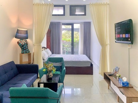 Studio sân vườn The Sun Avenue – căn hiếm, không gian xanh riêng cần cho thuê