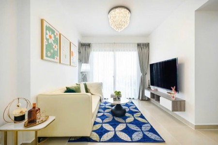 Căn đẹp Masteri Thảo Điền – 2pn, view Landmark 81, giá 21tr (bao phí)