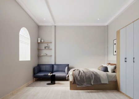 Căn hộ studio cửa sổ lớn full nội thất rộng 35m2 gần sân bay Tân Sơn Nhất, GaT3, quận Tân Bình
