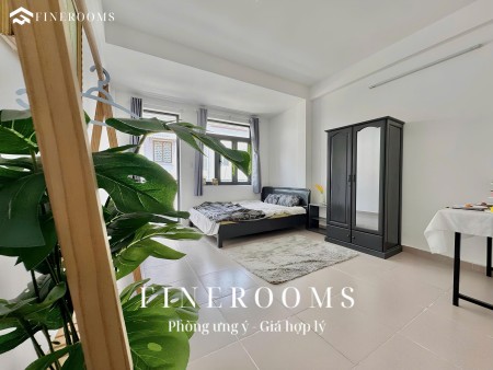 Căn hộ studio ban công full rộng 35m2 gần sân bay Tân Sơn Nhất, GaT3, Lăng Cha Cả Tân Bình