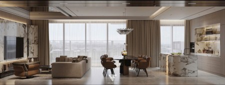 Căn hộ cao cấp 3PN Define cần cho thuê, view sông, sân vườn riêng, full nội thất