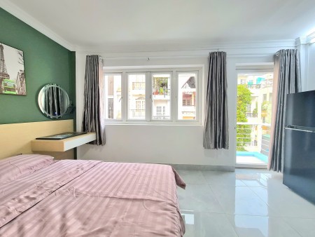 Cho thuê Căn Hộ Quận 3 Có Ban Công Full Nội Thất Đang Trống Sẵn