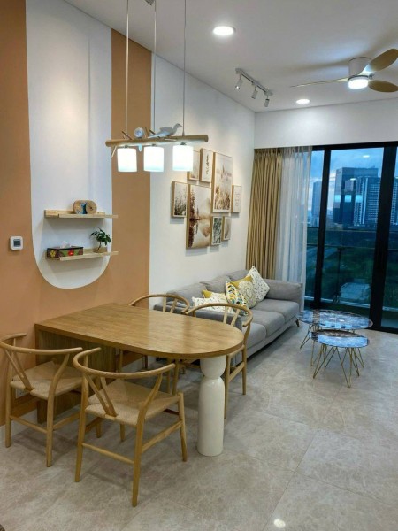 Cho thuê căn hộ The River Thủ Thiêm – 2pn full nội thất, city view, giá tốt