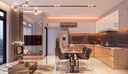 Asiana Capella Q6 – Căn hộ 65m², 2PN 2WC, nội thất cơ bản