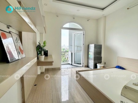 Cho thuê căn hộ Studio Ban công thoáng Q4 gần ĐH Luật, ĐH Nguyễn Tất Thành, cầu Tân Thuận