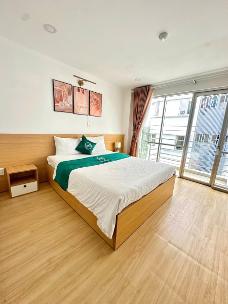 CHO THUÊ CĂN HỘ BÌNH CHÁNH BAN CÔNG - TIÊU CHUẨN KHÁCH SẠN NGAY KHU TRUNG SƠN