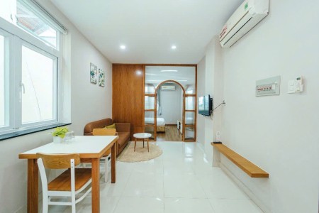 Cho thuê căn hộ cao cấp ngay trung tâm Bình Thạnh thuận tiện di chuyển q1-2-3 cảm kết phòng y nhưảnh