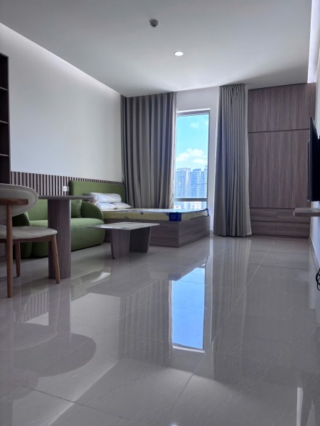 Cho Thuê Căn Officetel 35m Full Nội Thất Tại Golden King, giá 15 triệu/tháng