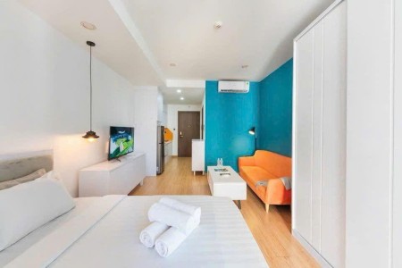 Studio full nội thất Saigon Royal – 13,5tr/tháng, vào ở 3/3