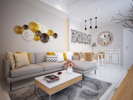 Cho Thuê Căn Hộ Full NT 1PN 55m² Giá Chỉ 14 Triệu