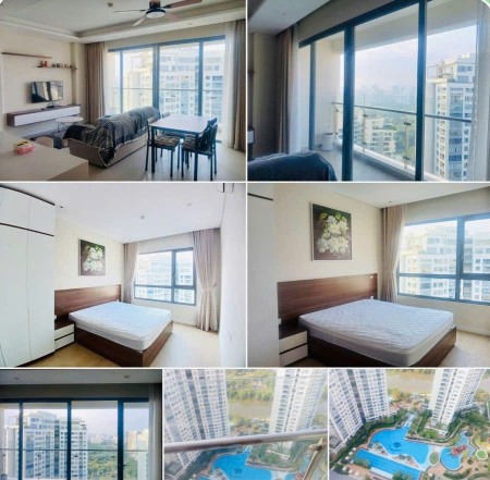 Cho thuê căn 90m2, 2PN, full nội thất , Tháp Bora Đảo Kim Cương, tầng cao thoáng