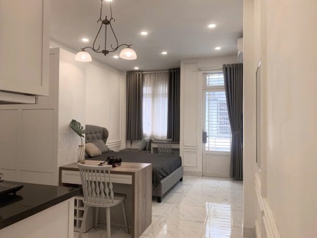 Cho thuê căn hộ Studio Ban công Q4 gần cầu Kênh Tẻ, cầu Ông Lãnh, cầu Calmette, công viên Khánh Hội