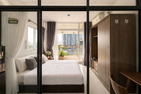 Siêu phẩm căn hộ ban công cửa sổ đường Nguyễn Khoái tq4, ngay cầu khánh hội, NTTU,ĐH Luật,cầu kẻ,..