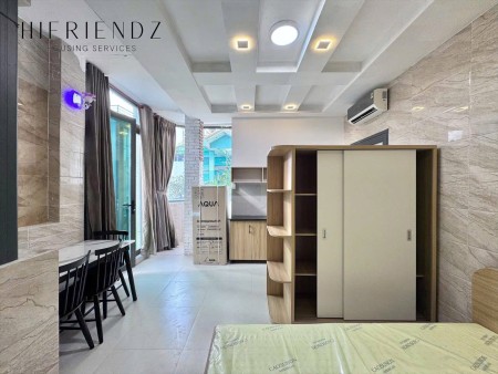 Cho thuê căn hộ Studio Ban công MỚI Q8 gần cầu Nguyễn Văn Cừ, cầu chữ Y, chợ Rạch Ông, Parc Mall