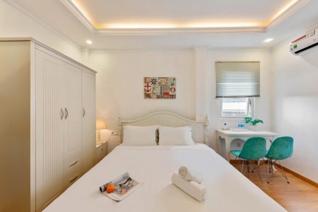 Căn Hộ Studio 30m2 Full Nội Thất Có Thang Máy Gần Bùi Viện, Cầu Ông Lãnh, Chợ Bến Thành
