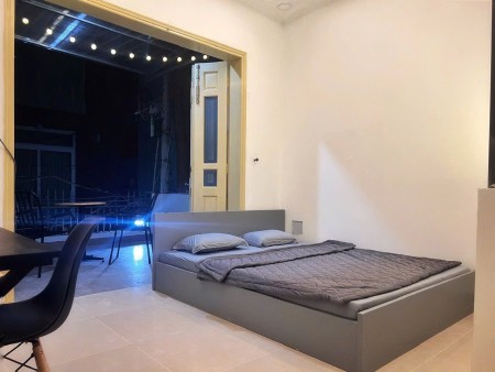 CHO THUÊ CĂN HỘ BAN CÔNG FULL NỘI THẤT 45m2