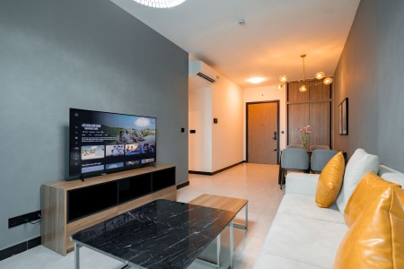 Delasol Q4 – Căn Góc 2PN Rộng 84m², Full Nội Thất Cao Cấp