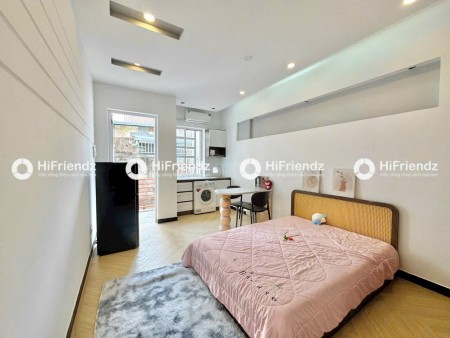 Cho thuê căn hộ Studio Ban công thoáng Q1 gần cầu Calmette, Ông Lãnh, Bùi Viện, chợ Bến Thành