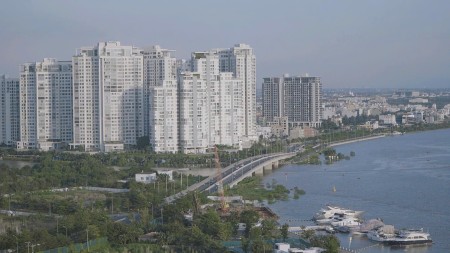 CHO THUÊ NEW CITY - 3PN – 3WC – 117m2 – căn góc view trực diện sông SG