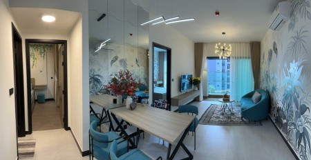 Cho thuê căn 2PN lô A chung cư Delasol, quận 4.