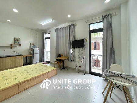 Cho thuê căn hộ studio ban công full nội thất Thành Thái Q10 gần Sư Vạn Hạnh, Chung Cư Hà Đô