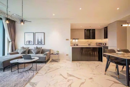 Cho thuê 2PN – 2WC | 83m², Full nội thất cao cấp tòa The Crest Residences