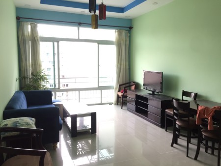 Cần cho thuê Căn hộ Tản Đà court Quận 5, Dt : 101 m2, 3PN, Giá : 14 tr/th, Có Nội Thất