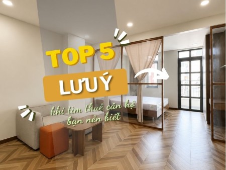 5 lưu ý quan trọng khi tìm thuê căn hộ chung cư bạn nên biết