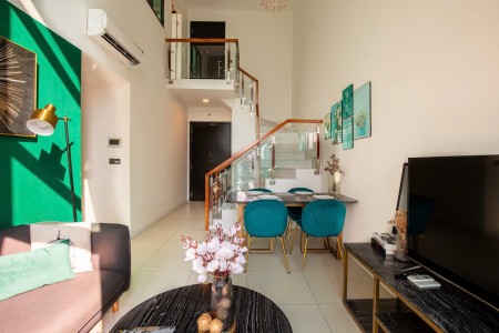 CHO THUÊ CĂN HỘ DUPLEX 2PN FELIZ EN VISTA QUẬN 2