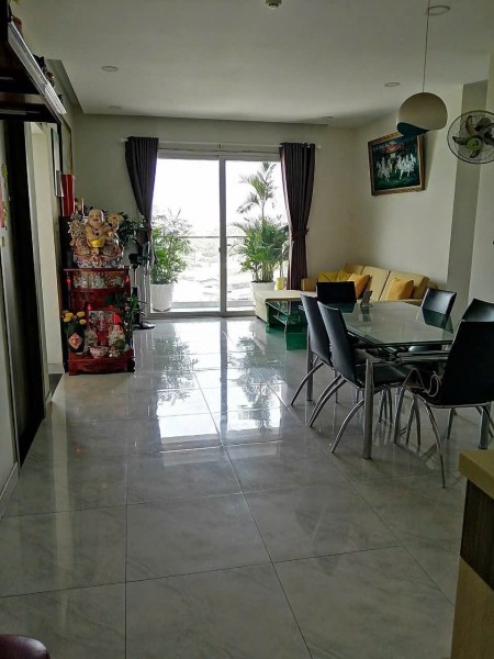 Chung cư Satra, Phan Đăng Lưu, PN: 90m2, 2p ngủ, NTCB, 15tr/tháng