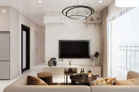 CHO THUÊ GẤP CĂN HỘ 88M2 LEMAN LUXURY 2PN 2WC NỘI THẤT ĐẸP GIÁ 30TR 0902202113