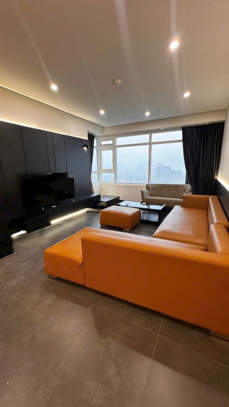 Cho thuê căn hộ Saigon Pearl, 3 phòng ngủ, lầu cao view sông, nội thất cao cấp giá 33 triệu/tháng