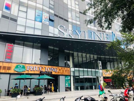 Cho thuê CC New Skyline, 25 triệu VND, 126m2, 4pn 2vs view đẹp, nhiều tiện ích