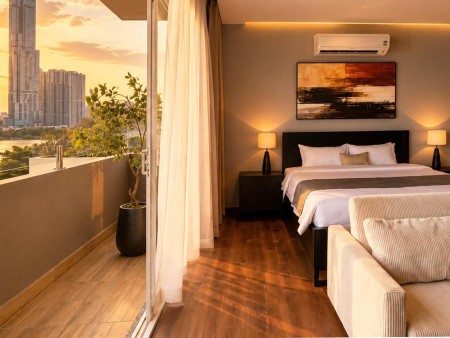 CHO THUÊ CĂN HỘ 1PN CÓ BAN CÔNG FUL NỘI THẤT HAI BÀ TRƯNG QUẬN 3 TRUNG TÂM