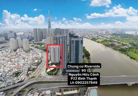 Cho thuê Chung cư RẺ NHẤT trên đường Nguyễn Hữu Cảnh: RIVERSIDE 90. lh 0902257949