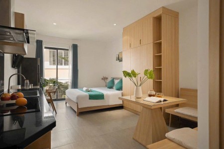 CHO THUÊ CĂN HỘ BAN CÔNG – FULL NỘI THẤT – TRUNG TÂM QUẬN 4