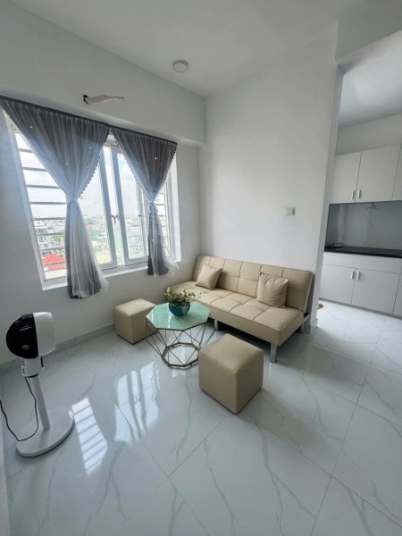 Chung cư Mỹ Phước, Bùi Hữu Nghĩa, BT: 2p ngủ, máy lạnh, 11triệu