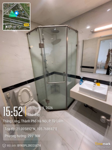 Em cho thuê Mỹ Đình Pearl Tòa P1 - 1 ngủ - Full đồ - Vào ở ngay - 12,5tr