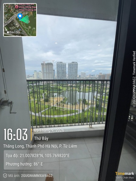 Ảnh 2 - Em cho thuê Mỹ Đình Pearl Toà P1 - 2 ngủ - Full đồ - Vào ở…