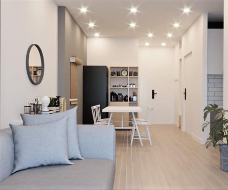 Cần cho thuê Sky Center 2PN - 2WC giá 15 tr/th. Full nội thất. Khu sân bay